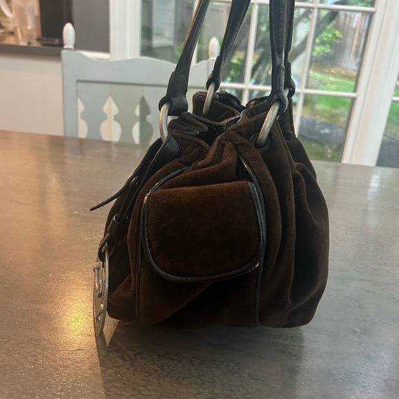 Vintage Juicy Couture Shoulder Bag Baby Fluffy with Juicy Embroidery - Picture 4 of 15